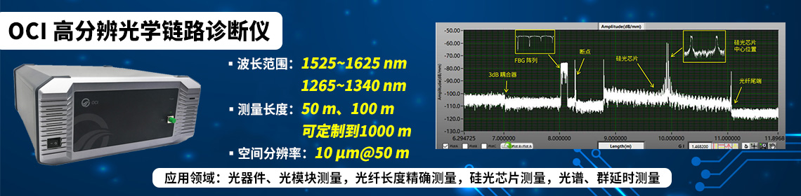 光矢量分析仪-高分辨光学链路诊断仪OCI